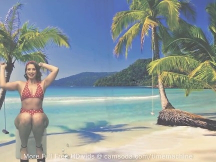 Горячая camgirl и огромный дилдо